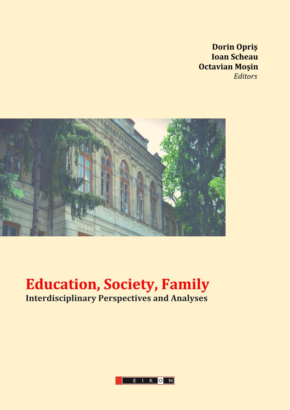 EDUCATION, SOCIETY, FAMILY. INTERDISCIPLINARY PERSPECTIVES AND ANALYSES