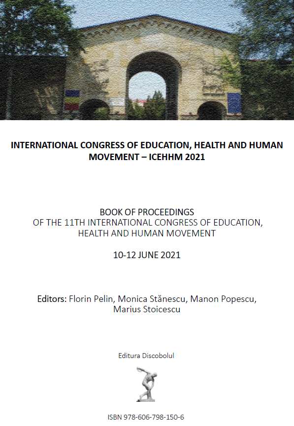 Book of Proceedings of the 11th International Congress of Education, Health and Human Movement Cover Image