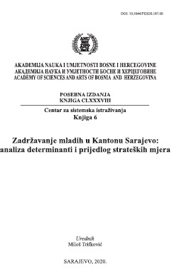 Youth Retention in Sarajevo Canton: Determinant Analysis and Proposal of Strategic Measures Cover Image