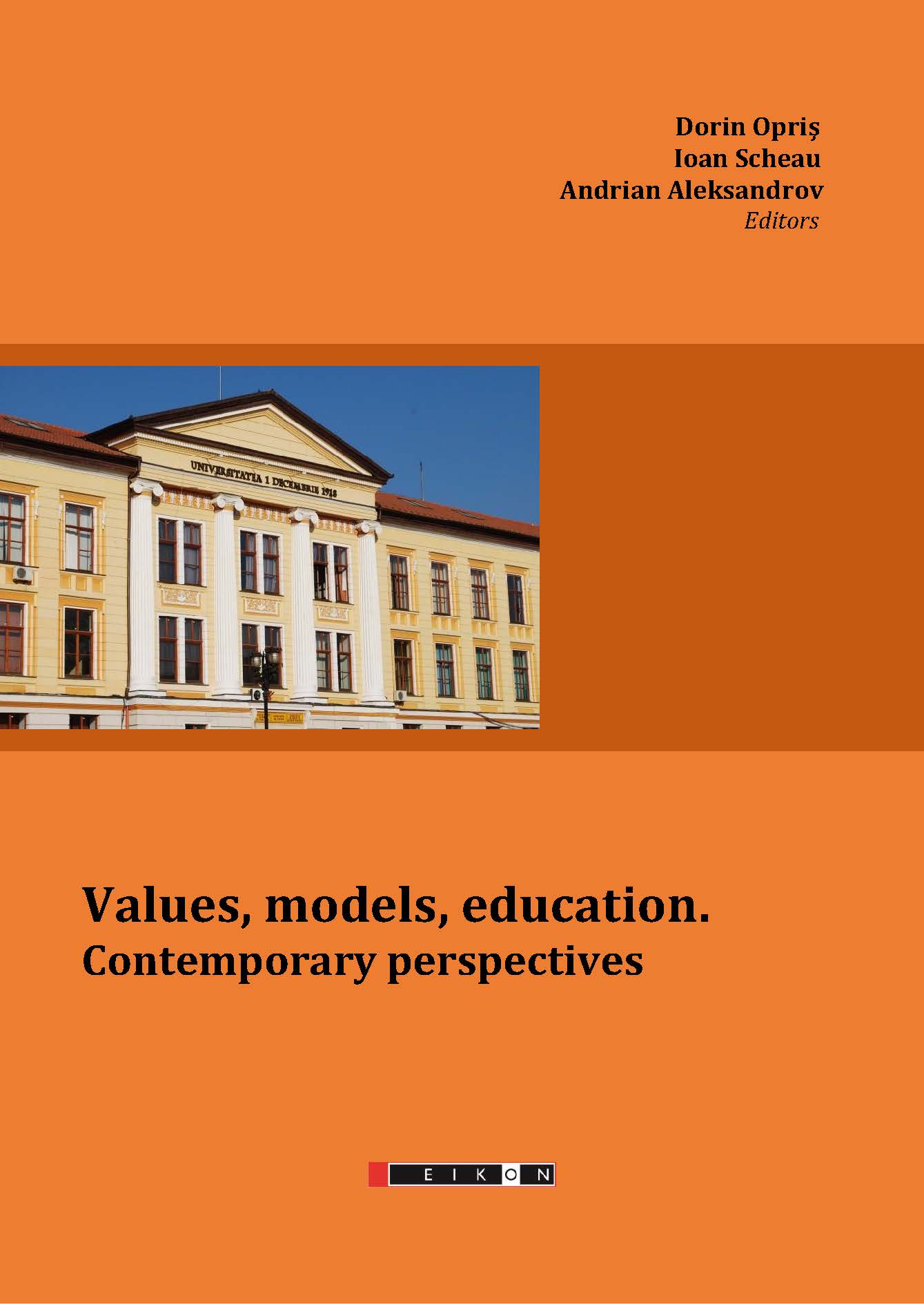 Values, models, education. Contemporary perspectives Cover Image