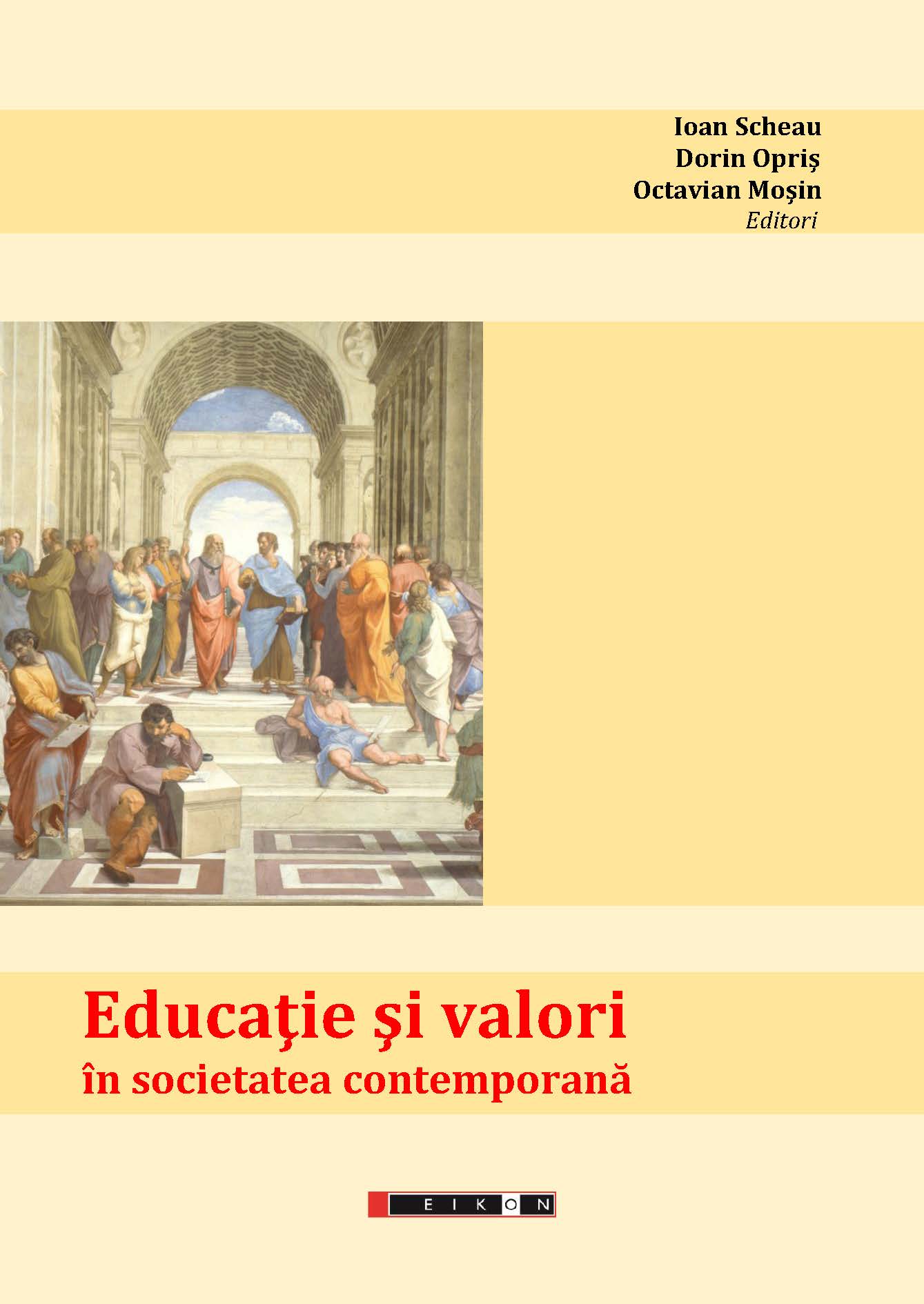 Education and values in contemporary society Cover Image