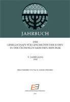 Annual of the Association for the History of the Jews in the Čechoslovak Republic V