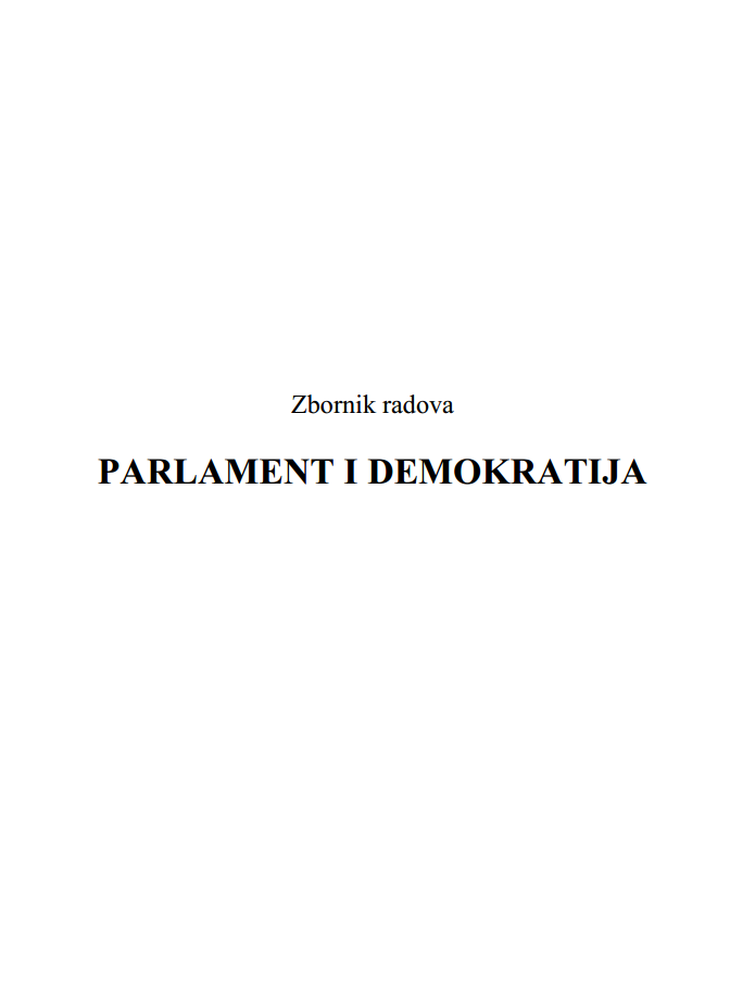 Parliament and Democracy Cover Image