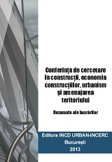 Research conference on constructions, economy of constructions, architecture, urbanism and territorial development. Abstract Proceedings