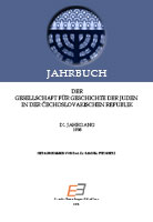 Contribuition to the History of Jewish Settlement in Bohemia in 1650 and 1674 Cover Image