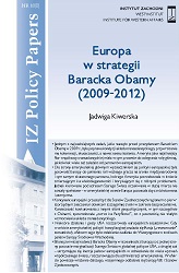 Europe in Barack Obama's strategy (2009-2012)