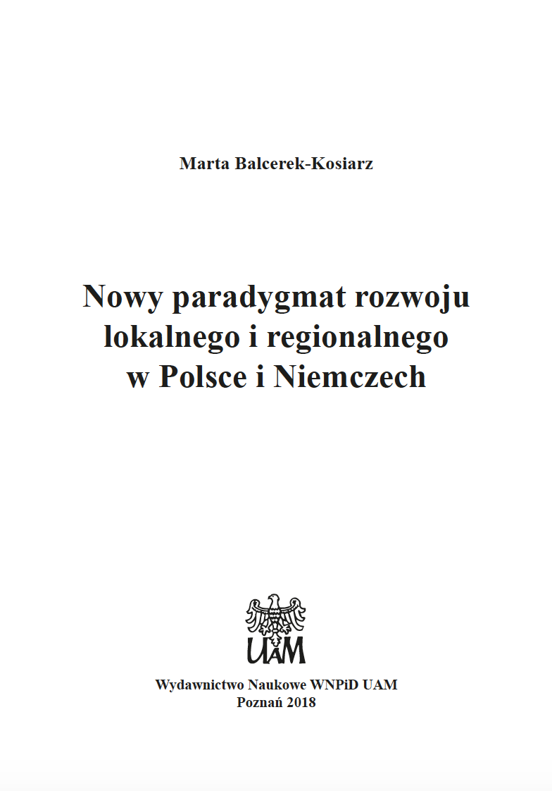 New Paradigm on Local and Regional Development in Poland and Germany