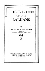 The Burden of the Balkans Cover Image