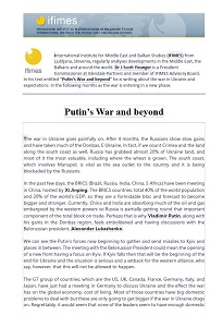 Putin’s War and beyond