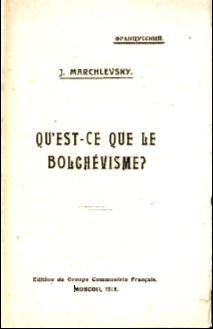 What is the Bolshevism? Cover Image