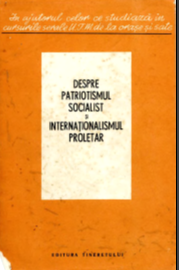 ON SOCIALIST PATRIOTISM AND THE PROLETARIAN INTERNATIONAL Cover Image