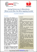 Saving Democracy in Macedonia: What to do after the Wire-Tapping Scandal? Cover Image