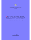 The Status of “Incitement of Ethnic, Racial and Religious Hatred” Offense under the Criminal Code of Macedonia after the Vranishkovski Case Cover Image