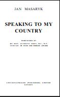 Speaking To My Country Cover Image