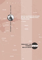 Baltic-Russian Relations in the New Geopolitical Framework Cover Image