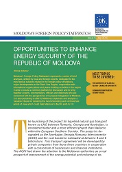 Opportunities to enhance Energy Security of the Republic of Moldova Cover Image