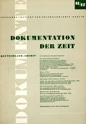Documentation of Time 1950 / 11+12