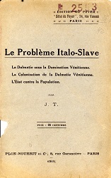 The Italian-Slavic Probleme
