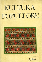 Bibliography of folklore and ethnographic publications during 1983 (selected) Cover Image