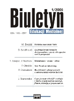 Content - Biuletyn Edukacji Medialnej 1/2008 Cover Image