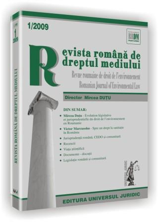 Legislative and jurisprudential evolution of environmental law in Romania Cover Image