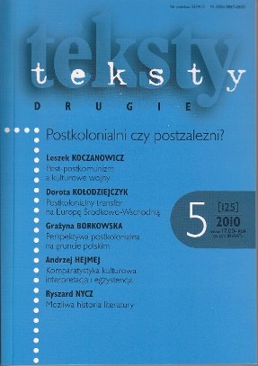 The Late Professor Lucylla Pszczołowska: a Remembrance Cover Image