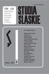Contemporary socioeconomic transformations and the continuance of historical borders in Silesia Cover Image