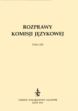 Italian in Polish. Italianisms in appellative and proprial lexis of Polish Cover Image