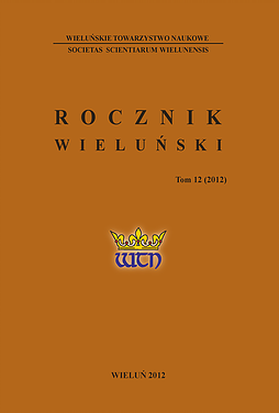 Artillery in armed hostilities in Wielun and Boleslawiec on the Prosna in 1391–1396 Cover Image