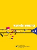 Postmodernism in Polish Music — Contradictory Receptions. Works of Wiesław Cienciała and Andrzej Dziadek "Waves and Bells — la change est la nature" Cover Image