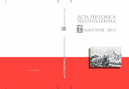Ľudovít Štúr's Representations of Variabi8lity and Stability in the Hungarian Historiography Cover Image