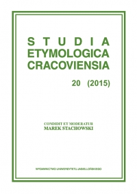 Etymology and the role of intuition in historical linguistics Cover Image