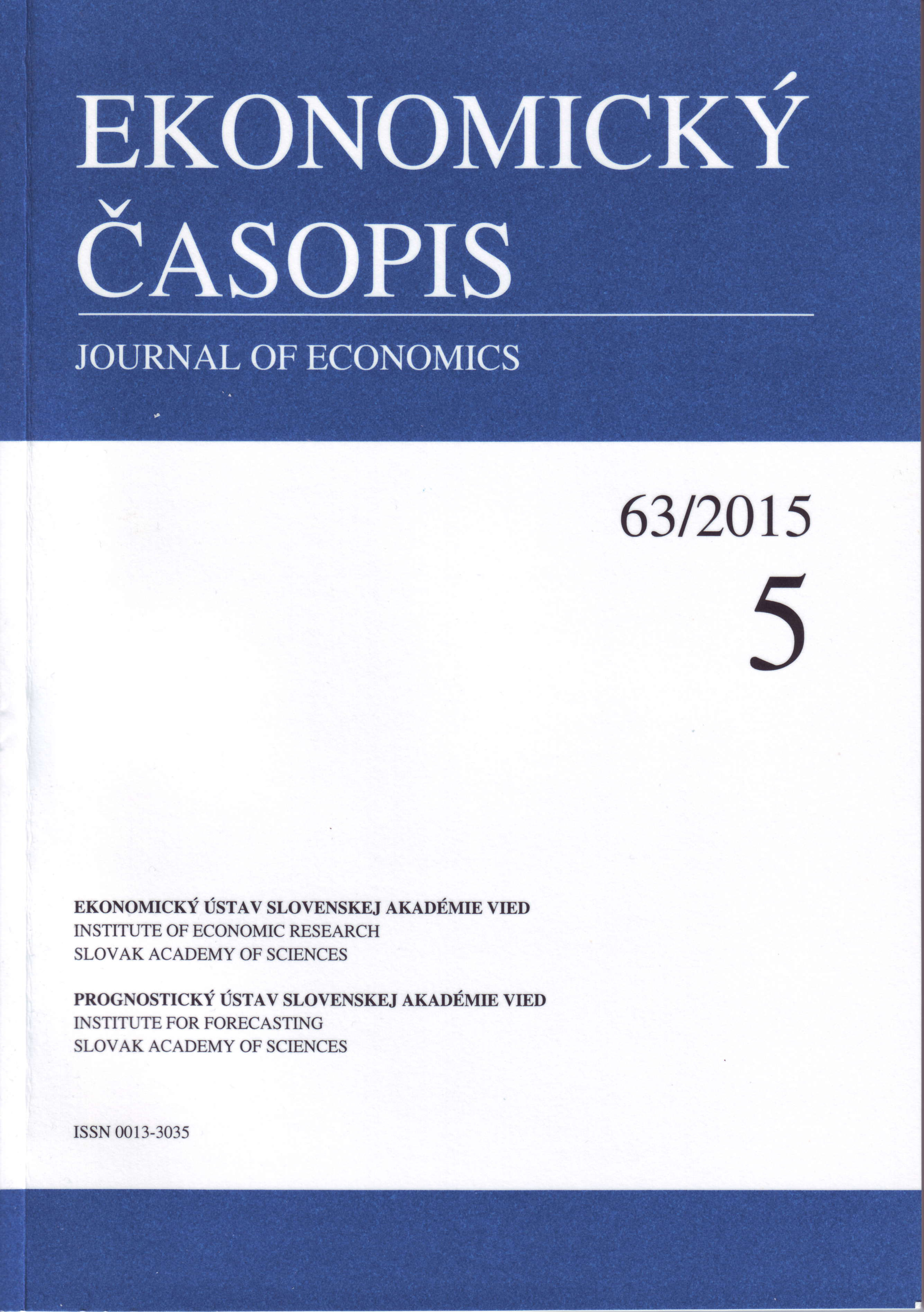 The Effect of Ownership Structure on Corporate Financial 
Performance in the Czech Republic Cover Image