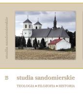 The bibliography of the letters of Sandomierz Seminary professors (Fr Edward Górski, Fr Antoni Kasprzycki, Fr Józef Kawiński) Cover Image