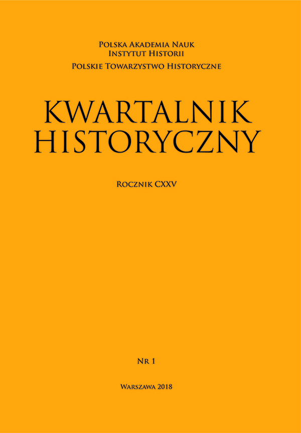 Attempts to Organize the Forces of “Domestic Defence” by the Nobility of the Kiev, Bracław, and Czernihów Palatinates (1649–1650) Cover Image