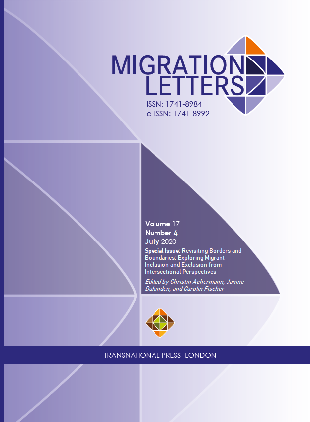 Regimes of Intersection: Facing the Manifold Interplays of Discourses, Institutions, and Inequalities in the Regulation of Migration