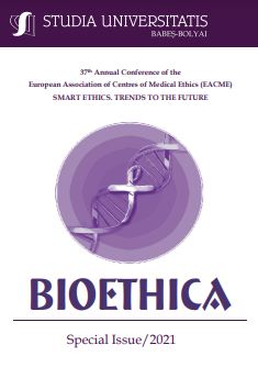 37th Annual Conference of the European Association of Centres of Medical Ethics (EACME) SMART ETHICS. TRENDS TO THE FUTURE Cover Image