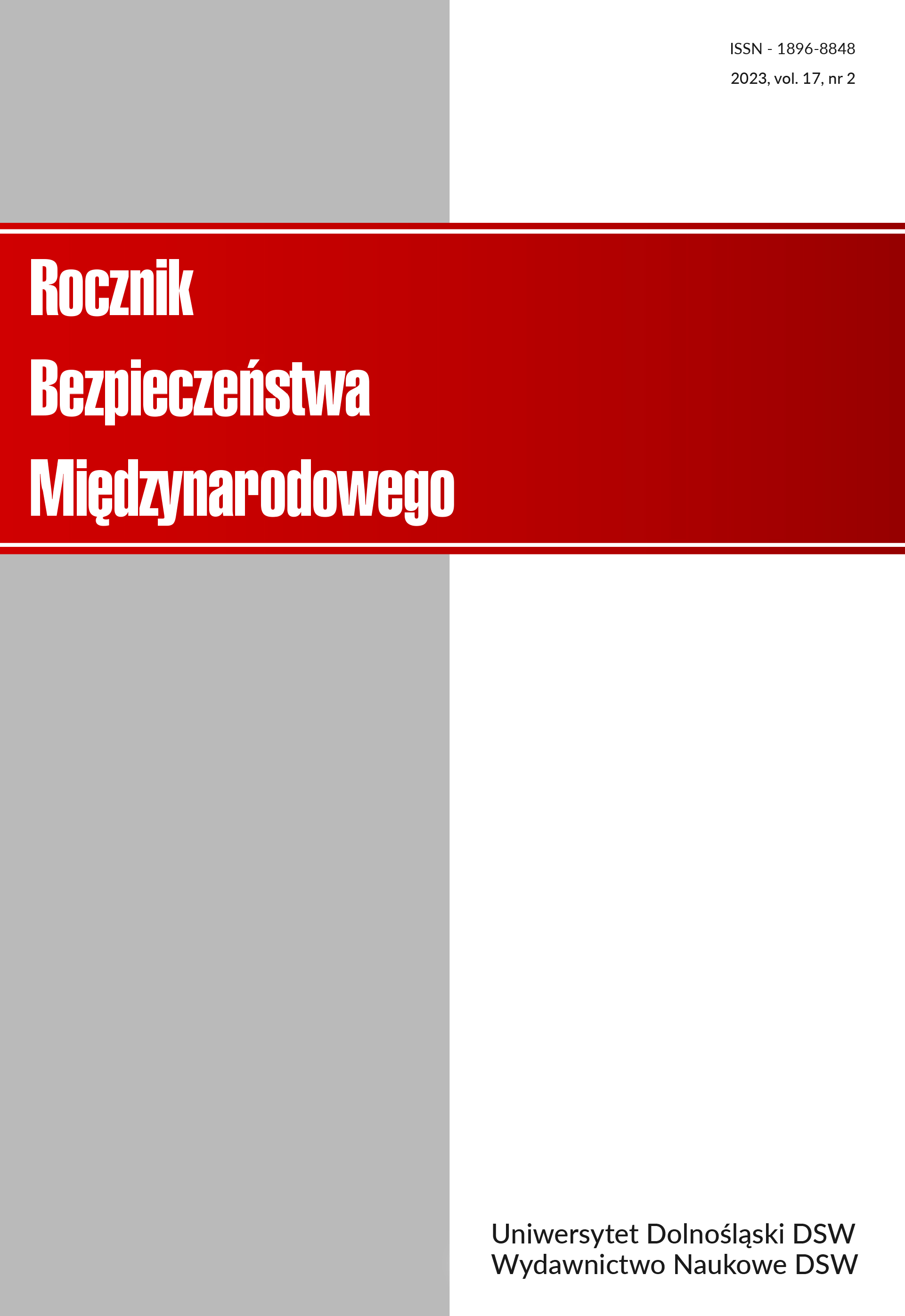 Reporting War in the Context of Security - Comparative Study of Polish and Ukrainian Journalists Cover Image