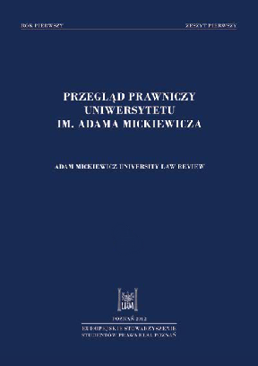 Adam Mickiewicz University Law Review