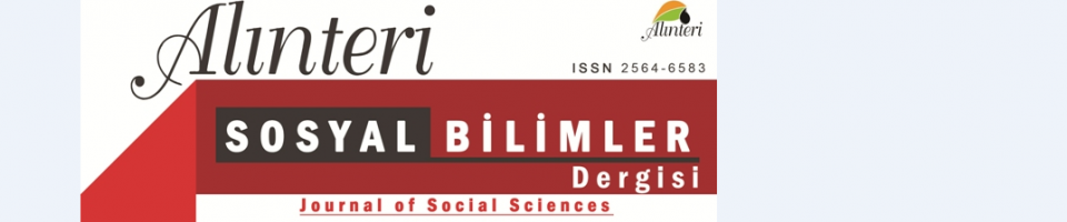 Alınteri Journal of Social Sciences