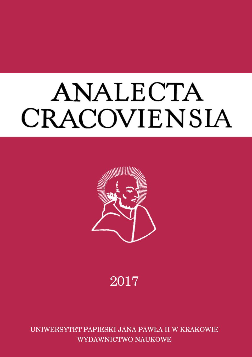Analecta Cracoviensia. Journal of the Pontifical University of John Paul II in Krakow