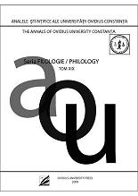 Annals of Ovidius University Constanta - Philology Cover Image