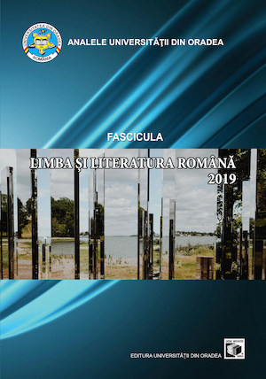 Annals of the University of Oradea Romanian Language and Literature  (ALLRO) Cover Image