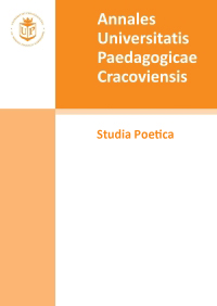 Annual Journal - Pedagogical University of Cracow. Studia Poetica