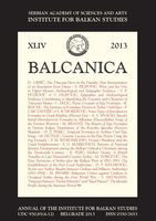 BALCANICA Cover Image