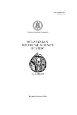 Belarusian Political Science Review Cover Image