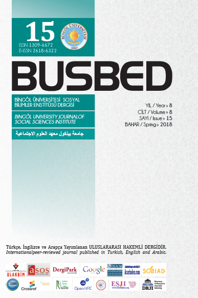 Bingöl University Journal of Social Sciences Institute (BUSBED)