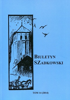 Bulletin of Szadek Cover Image