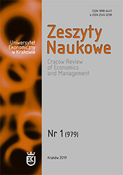 Cracow Review of Economics and Management