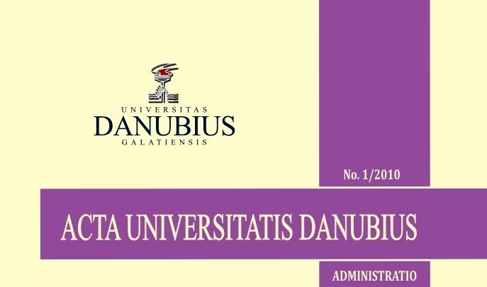Danubius University Annals. Administration